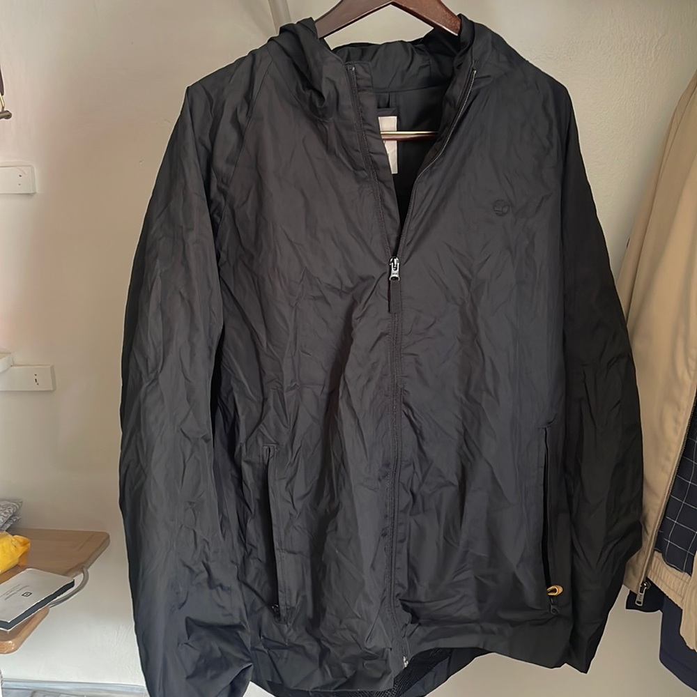 Timberland Waterproof Black Full Zip Jacket Men XL
